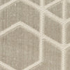 Nourison Washable Charm WCH01 Silver Ivory Area Rug Swatch Image