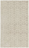 Nourison Washable Charm WCH01 Silver Ivory Area Rug Main Image