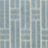 Nourison Washable Charm WCH02 Blue Ivory Area Rug Corner Image