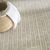Nourison Washable Charm WCH02 Silver Ivory Area Rug Texture Image