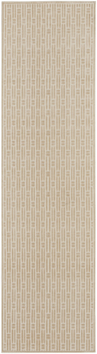 Nourison Washable Charm WCH02 Beige Ivory Area Rug main image