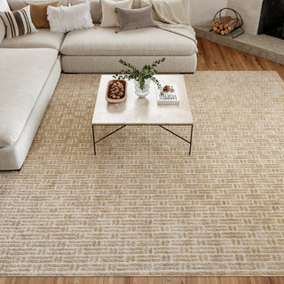 Nourison Washable Charm WCH02 Beige Ivory Area Rug Room Image Feature
