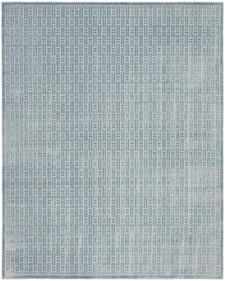Nourison Washable Charm WCH02 Blue Ivory Area Rug Main Image