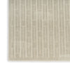 Nourison Washable Charm WCH02 Silver Ivory Area Rug Texture Image