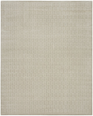 Nourison Washable Charm WCH02 Silver Ivory Area Rug Main Image