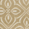 Nourison Washable Charm WCH03 Beige Ivory Area Rug Corner Image