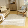 Nourison Washable Charm WCH03 Ivory Area Rug Corner Image