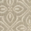 Nourison Washable Charm WCH03 Silver Ivory Area Rug Corner Image