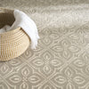 Nourison Washable Charm WCH03 Silver Ivory Area Rug Texture Image