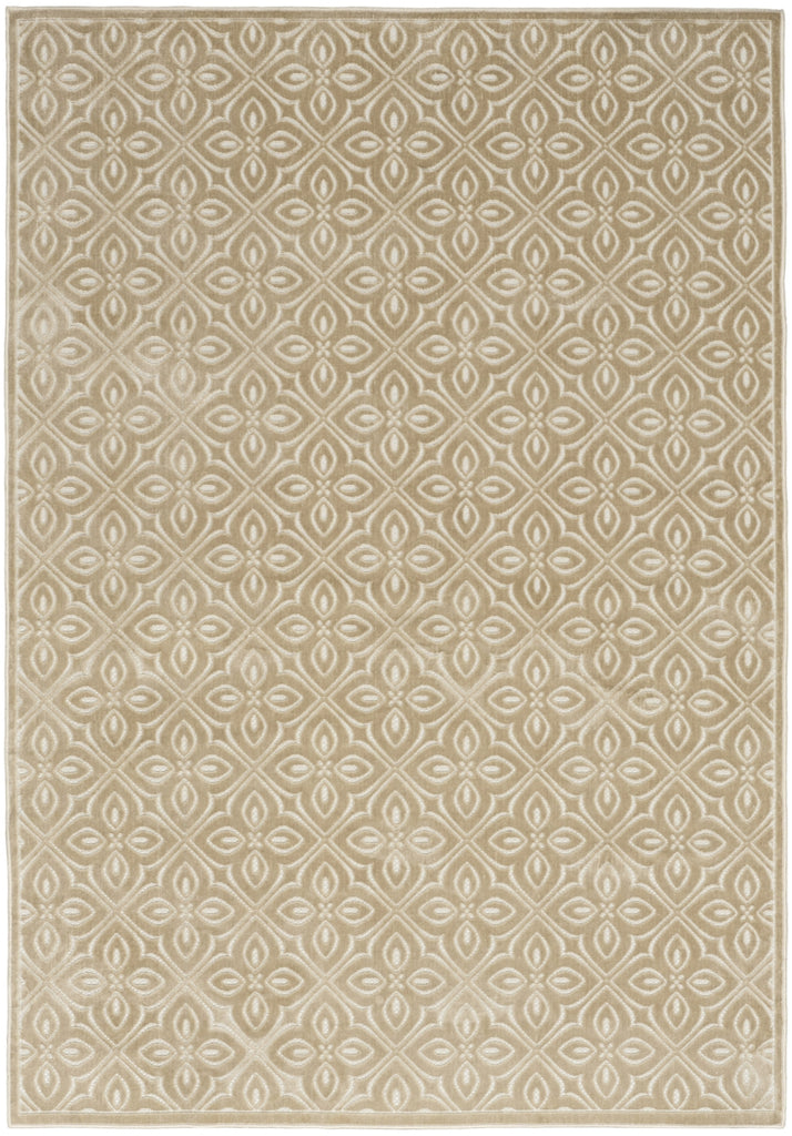 Nourison Washable Charm WCH03 Beige Ivory Area Rug main image