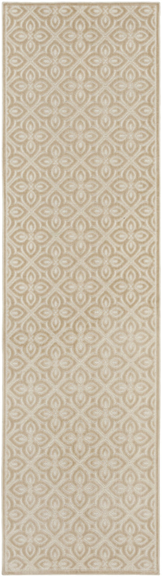 Nourison Washable Charm WCH03 Beige Ivory Area Rug Main Image