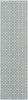 Nourison Washable Charm WCH03 Blue Ivory Area Rug main image