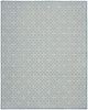 Nourison Washable Charm WCH03 Blue Ivory Area Rug Main Image