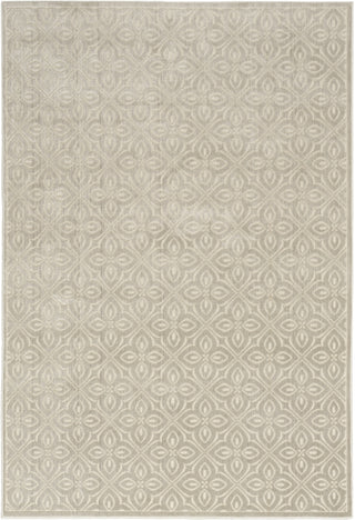 Nourison Washable Charm WCH03 Silver Ivory Area Rug Main Image