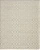 Nourison Washable Charm WCH03 Silver Ivory Area Rug Main Image