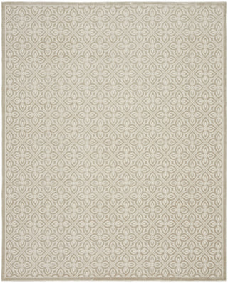 Nourison Washable Charm WCH03 Silver Ivory Area Rug Main Image