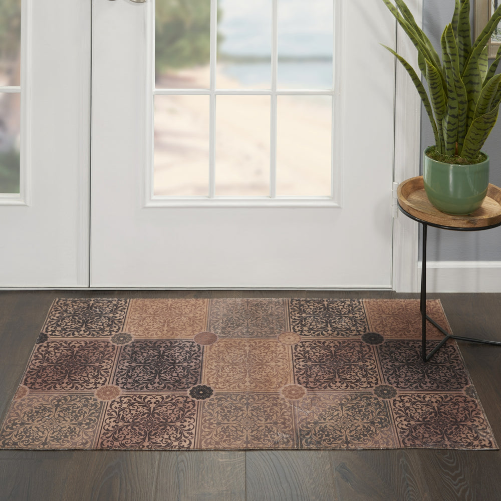 Nourison Water Colors WCL78 Multicolor Area Rug