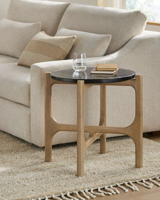 Surya Weller WELL-001 Gray / Brown Furniture main image