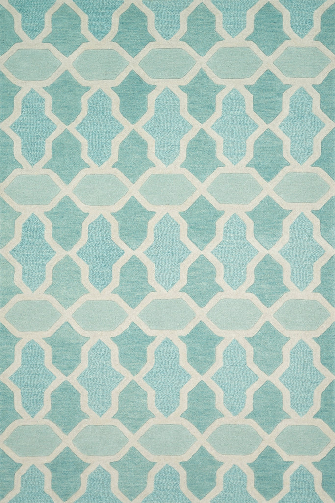 Loloi Weston HWS02 Aqua Area Rug main image