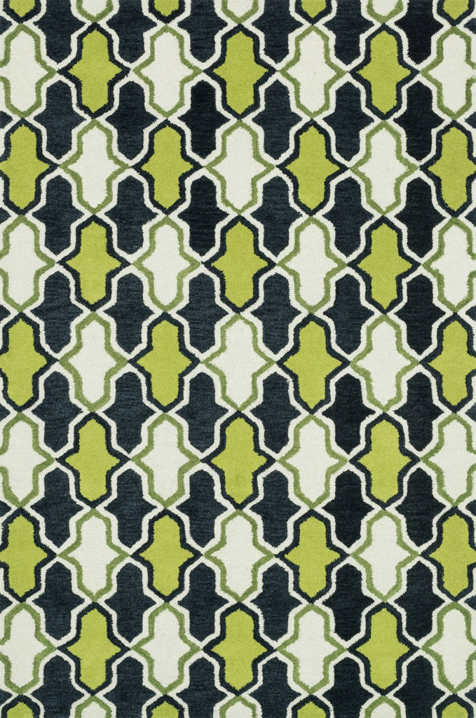 Loloi Weston HWS10 Lime / Charcoal Area Rug main image