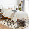 Livabliss Waffle WFL-1000 White Bedding Style Shot Feature
