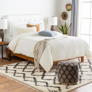 Livabliss Waffle WFL-1000 White Bedding Style Shot Feature