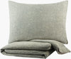 Livabliss Waffle WFL-1001 Light Gray Bedding Detail