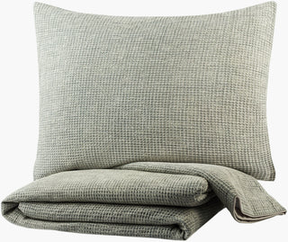 Livabliss Waffle WFL-1001 Light Gray Bedding Detail