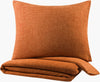 Livabliss Waffle WFL-1002 Rust Bedding Detail
