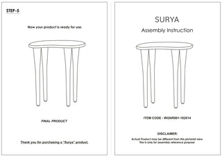 Surya Wagner WGNR-001 Brown / Furniture main image
