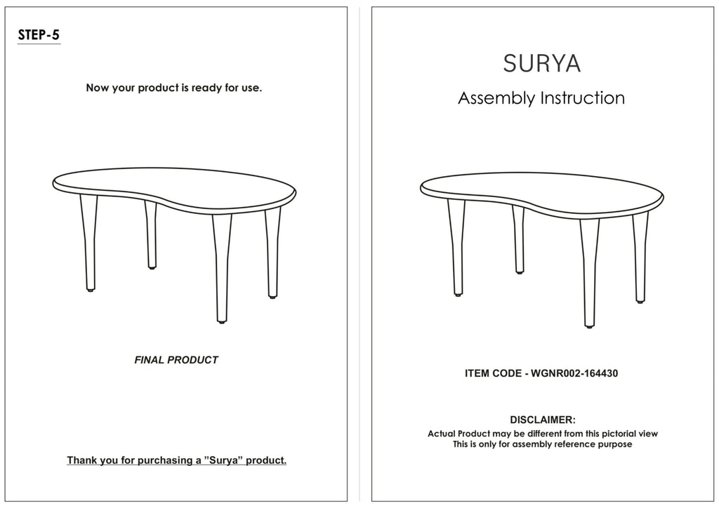 Surya Wagner WGNR-002 Brown / Furniture main image