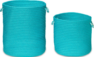 Colonial Mills Sundance Woven Hampers WH71 Aqua