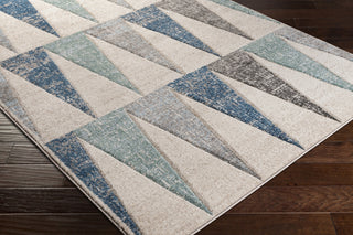 Livabliss Westham WHA-2309 Light Gray Area Rug Corner Shot