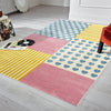 LR Home Whimsical 81282 Cream/Yellow Area Rug Lifestyle Image