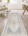 Unique Loom Whitney T-WHIT2 Sky Blue Area Rug