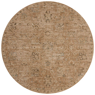 Loloi Willa WIA-01 Clay / Multi Area Rug Round Image