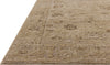 Loloi Willa WIA-02 Taupe / Natural Area Rug Corner Image