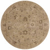 Loloi Willa WIA-02 Taupe / Natural Area Rug Round Image