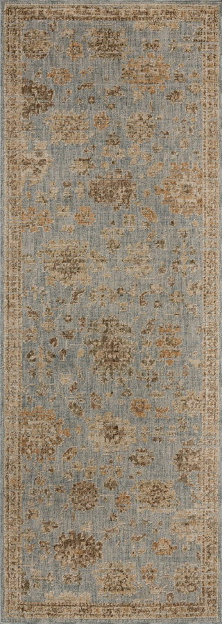 Loloi Willa WIA-03 Sky / Natural Area Rug Runner Image