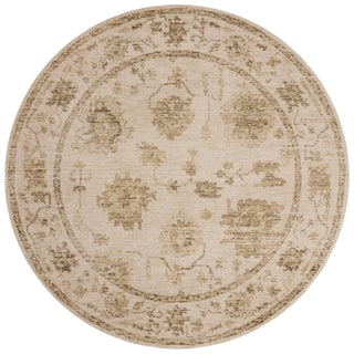 Loloi Willa WIA-04 Fog / Natural Area Rug Round Image