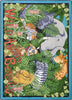 Joy Carpets Kid Essentials Wild About Books Multi Area Rug