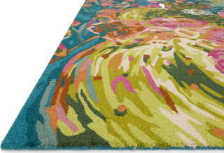 Loloi Wild Bloom WV-05 Ocean/Multi Area Rug Corner Image