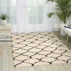 Nourison Windsor WIN01 Ivory Area Rug Corner Image