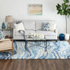 Karastan Pelican Bay By Salt Life Winward Ocean Area Rug Lifestyle Image Feature