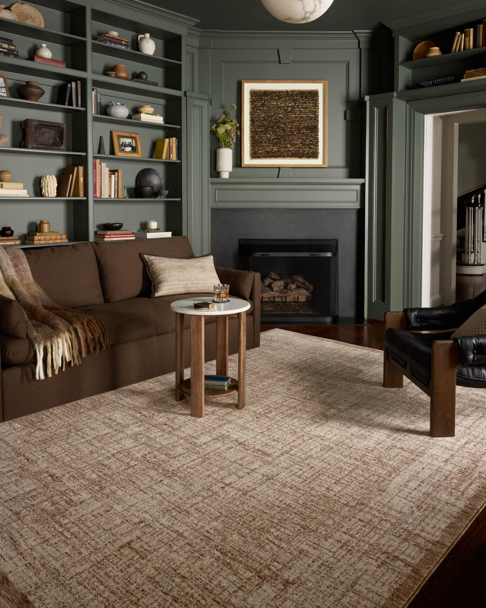 Loloi II Winston WIT-01 Earth / Bone Area Rug Lifestyle Image Feature