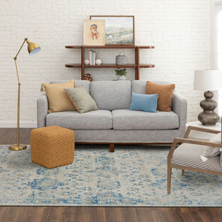 Karastan Zula Witsand Blue Area Rug