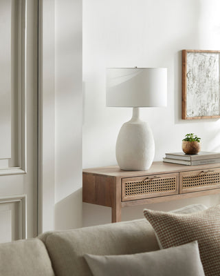Surya Wailea WLS-001 White Lamp Style Shot Feature