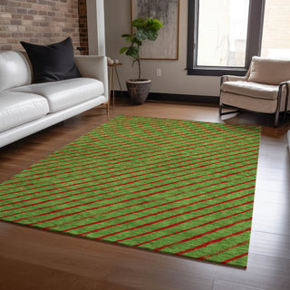 Dalyn Wonderland WN27 Fern Machine Washable Area Rug Lifestyle Image Feature