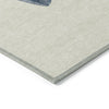 Dalyn Wonderland WN34 Ivory Machine Washable Area Rug Corner Image