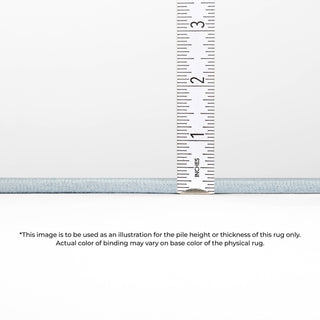 Dalyn Wonderland WN35 Ivory Machine Washable Area Rug Depth Image